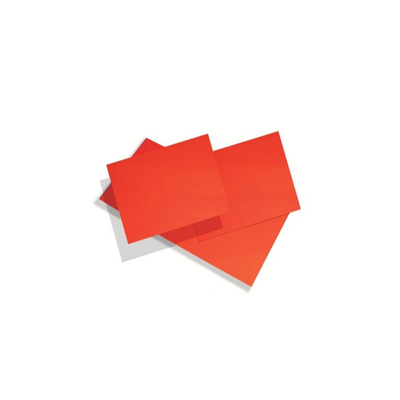 Cliché fotopolímero rojo